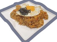 Vegetable Fried Rice (အသီးအရွက် ထမင်းကြော် )