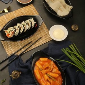 🏆 omuk signature set menu 1, a satisfying meal! tteokbokki omuk combo set🥢