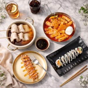 🏆 omuk signature set menu 1, a satisfying meal! omuk set🥢