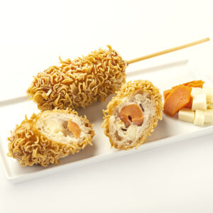 🌭 omuk korean hotdog selection 🥢